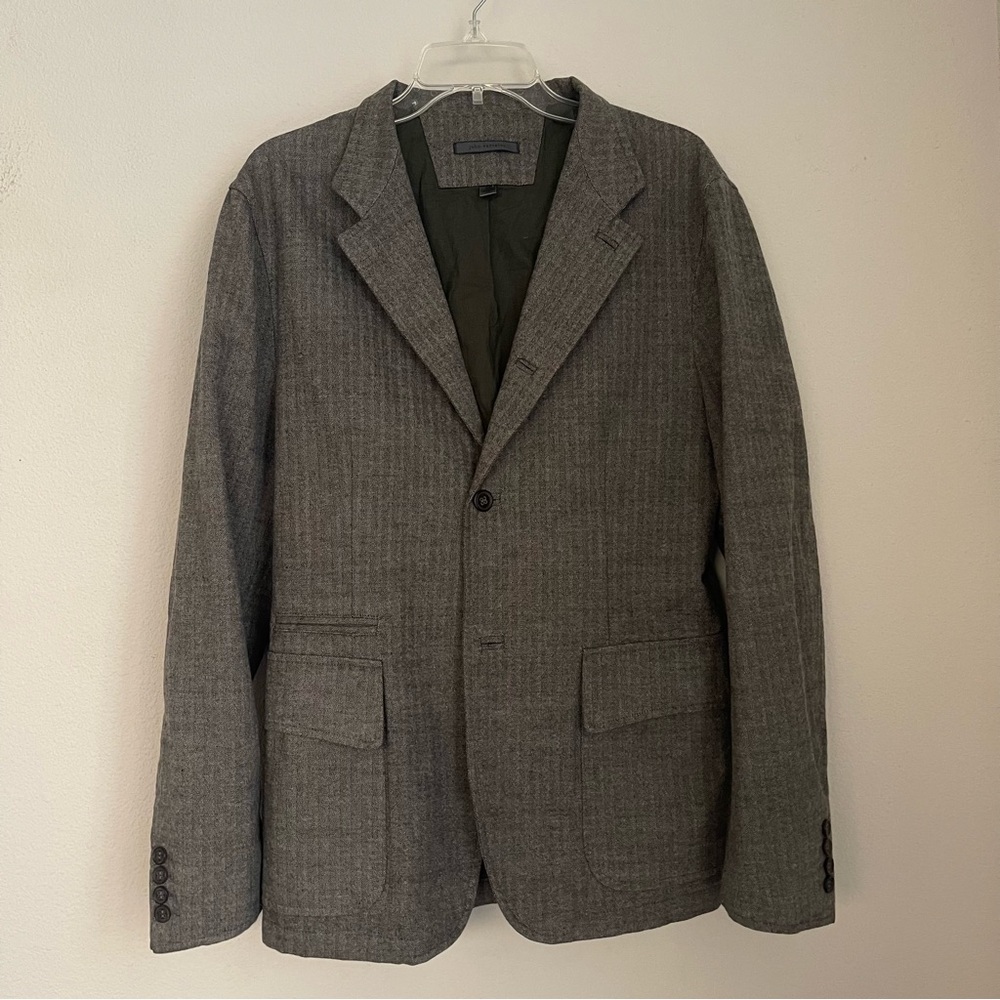 John Varvatos Collection Button Front Blazer Jacket